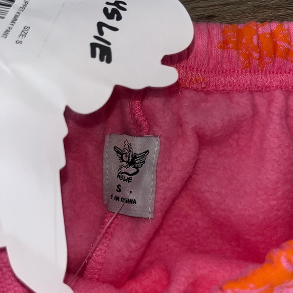 NWT Boys Lie -Not Your Pupper Kimmy Pant In Pink - Picture 4 of 4
